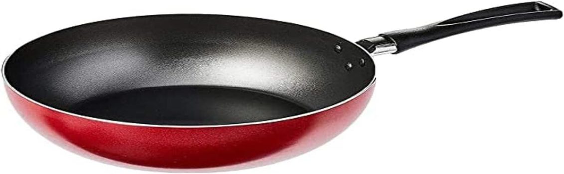 Panela Frigideira Wok Antiaderente 26cm Vermelha Ruby 3l Brinox