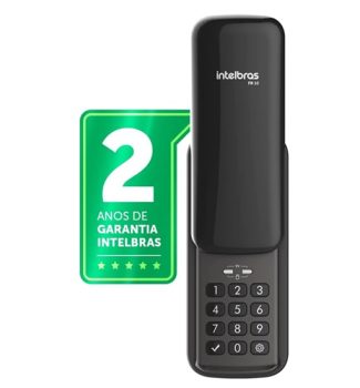 Fechadura Digital Para Uso Interno e Externo FR 10 Preto Intelbras