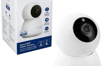 Câmera Inteligente Wi-Fi 360° FULL HD 1080p i2GO Home – Compatível com Alexa