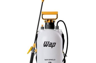 WAP Pulverizador Manual 5 Litros GPM5L01 Borrifador Com Compressão Prévia Jato Regulável Trava Para Pulverização Contí­nua