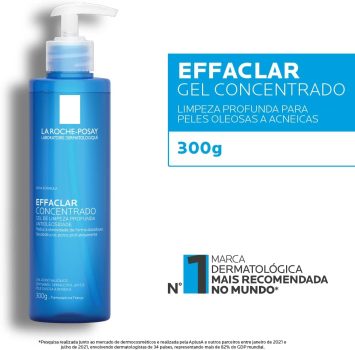 La Roche-posay Effaclar Gel Concentrado. Gel de Limpeza Facial