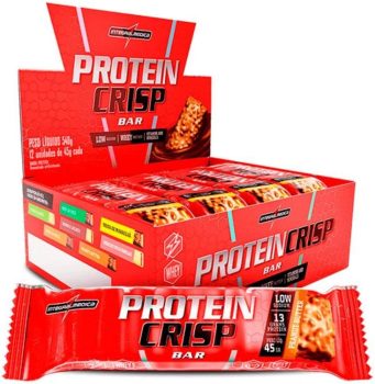 Protein Crisp Bar 12 und Integralmedica – Peanut Butter
