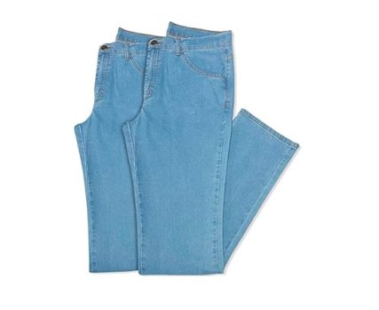 Kit 2 Calças Jeans Masculina Tradicional