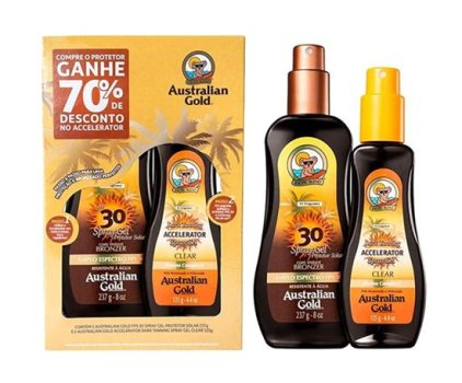 Promopack FPS 30 237ml + Acerador 125ml (70%), Australian Gold