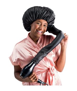 Touca Difusora Dompel de Cetim Preta