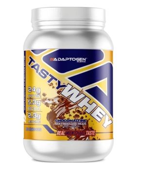 Tasty Whey 3w Gourmet 900g Chocomaltine – Adaptogen Science