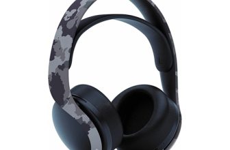 Playstation Headset sem fio PULSE 3D, Modelo: CFI-ZWH1R06, Cor: Cinza