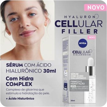 NIVEA Sérum Fácial Cellular com Ácido Hialurônico 30ml