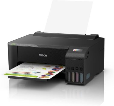 EPSON EcoTank L1250 – Impressora, tanque de Tinta Colorida, Wi-Fi Direct, Comando de voz, Bivolt, Cor: Preto