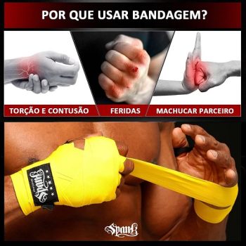 Bandagem Atadura Elástica Spank