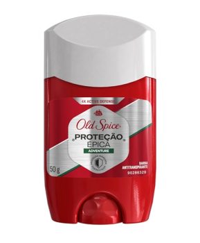 Desodorante Antitranspirante em Barra Old Spice Adventure Proteção Épica 50g