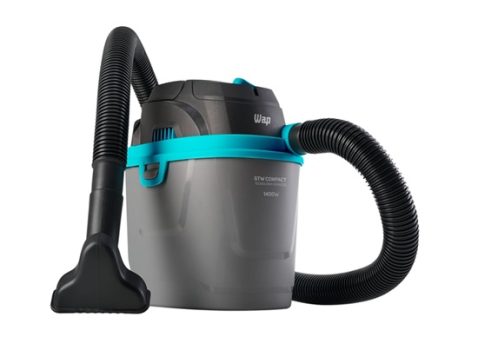 WAP Aspirador de Pó e Água Portátil GTW COMPACT com Soprador e Tecnologia Bagless Pequeno e Potente 1400W 127V