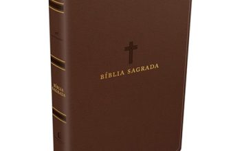 Bíblia Sagrada Acf, Couro Soft, Marrom, Letra Grande, Leitura Perfeita