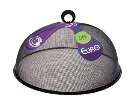 Tela Protetora 35 cm para Alimentos preta, UTS5880, Euro Home