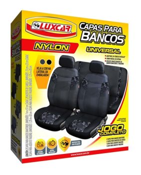 Capa Para Banco Em Nylon – Mista Luxcar Universal