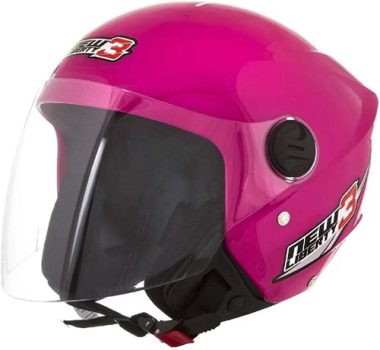 Capacete P/ Moto Pro Tork New Liberty Three Rosa 56