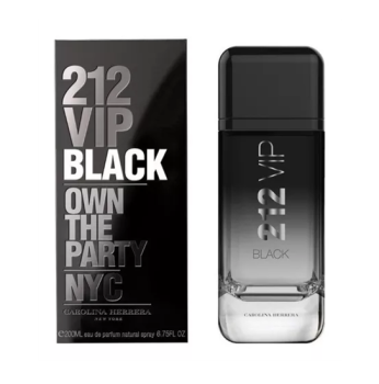 Carolina Herrera 212 VIP Black EDP 200ml para masculino