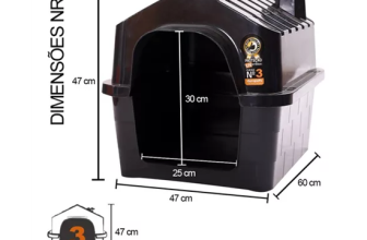 Casa Casinha Cachorro Plastico Numero 3