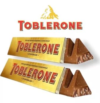 Chocolate ao Leite Nougat de Mel e Amêndoas Toblerone Caixa 100g – Importado
