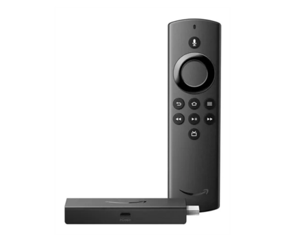Fire Tv Stick Lite Amazon Controle Remoto Por Voz Com Alexa Cor Preta 110V/220V