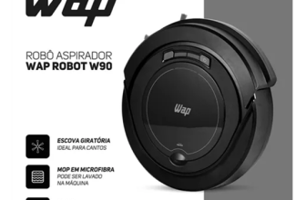 Robô Aspirador Wap Robot W90 3 Modos De Limpeza Fw009026