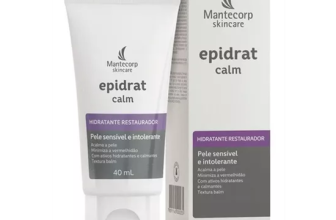 Hidratante Restaurador sem Fragrância Mantecorp Skincare Epidrat Calm Caixa 40g