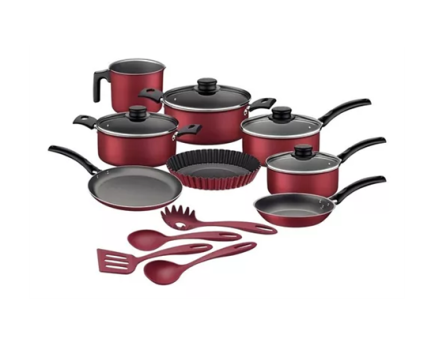 Jogo Panelas 12 Peças Antiaderente Alumínio Turim Tramontina