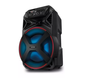 Caixa De Som Amplificada Bluetooth 250w Cm250 Mondial Bivolt Cor Preto 110V/220V