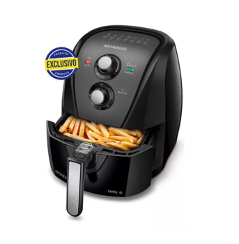 Fritadeira Sem Óleo Air Fryer Afn-40-bft 4l 1500w Mondial Cor Preto 110V