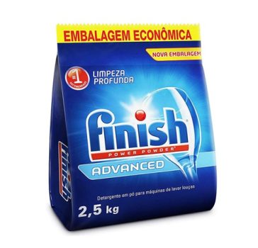 Finish – Detergente para Lava Louças em Pó 2,5kg