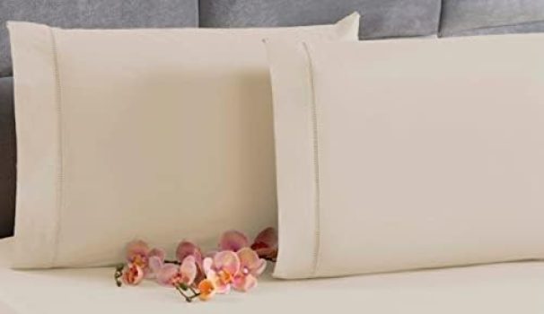 Kit 4 Fronha Avulsa Percal 200 Fios Algodão Ponto Palito Palha