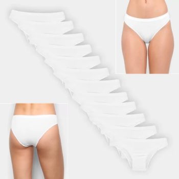 Kit Calcinha Biquini Trifil 12 Peças