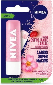 NIVEA Esfoliante Labial Scrub Rosa Mosqueta 4,8g