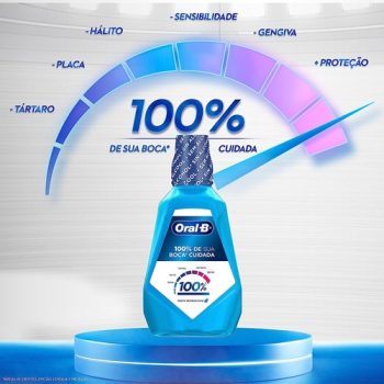 Oral-B Enxaguante Bucal 100% De Sua Boca Cuidada 1,5 L
