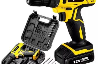 Parafusadeira Furadeira 12v Bivolt Pfe-12ev Maleta Kit Evald