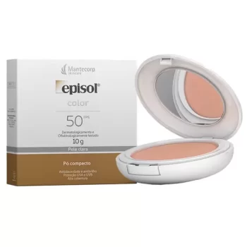 Pó Compacto Protetor Solar FPS 50 Episol – Mantecorp Skincare