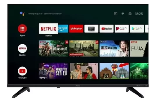 Smart Tv 40” Androidtv Ptv40e30agsf Led Dolby Áudio Philco