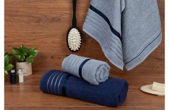 Jogo de Toalhas de Banho Karsten Otto – Azul e Allure 3 Peças