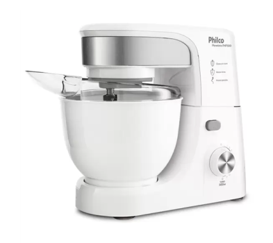 Batedeira Planetária Philco Turbo Branca