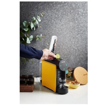 Cafeteira Cápsulas MiniQool Amarela 127V