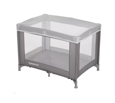 Berço Bebê Cercado Infantil Até 18Kg 4 Lados Telados Portátil Desmontável Basic Galzerano