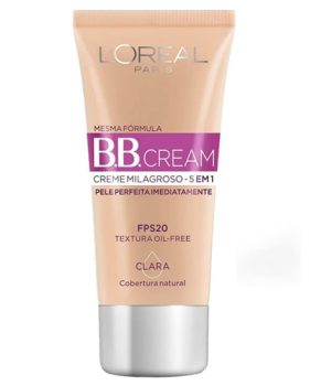 Base BB Cream L’Oréal Paris Dermo Expertise Cor Clara FPS 20, 30ml