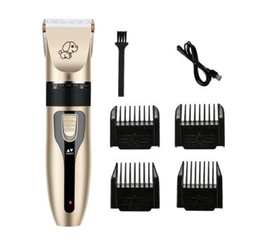 Aparador Maquina de Tosar Pêlos Cães Gato PET Recarregável – R78