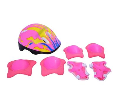 Zippy Toys Kit de Proteção Rosa, 7 Peças, Recomendado Para Crianças Acima de 3 anos
