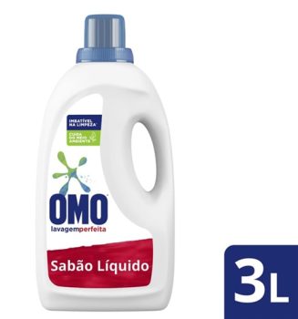 Omo Lavagem Perfeita – Sabão Líquido, 3L