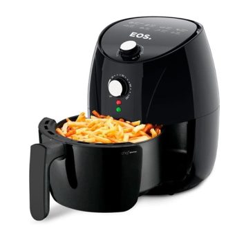 Fritadeira Sem Óleo Air fryer Eos Chef Gourmet 4 Litros Preto Eaf40p 110v