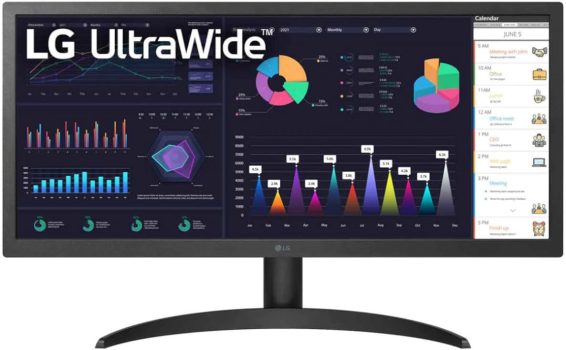 MONITOR LG ULTRAWIDE 26″ IPS FULL HD 21:9 (2560 X 1080) HDR10 AMD FREESYNC 1MS (MBR) 75HZ