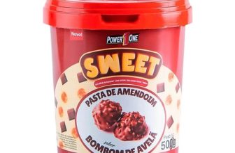 Pasta de Amendoim Sweet – 500g Bombom de Avelã – Power One