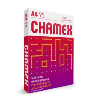 Chamex – Papel Sulfite, A4, 75g, 500 folhas