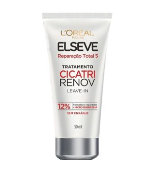 Leave-in de Tratamento L’Oréal Paris Elseve Cicatri Renov, 50ml